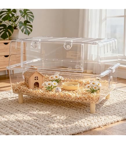 Amazon | BUCATSTATE ハムスター メタル製 80cm ケージ 【背面板